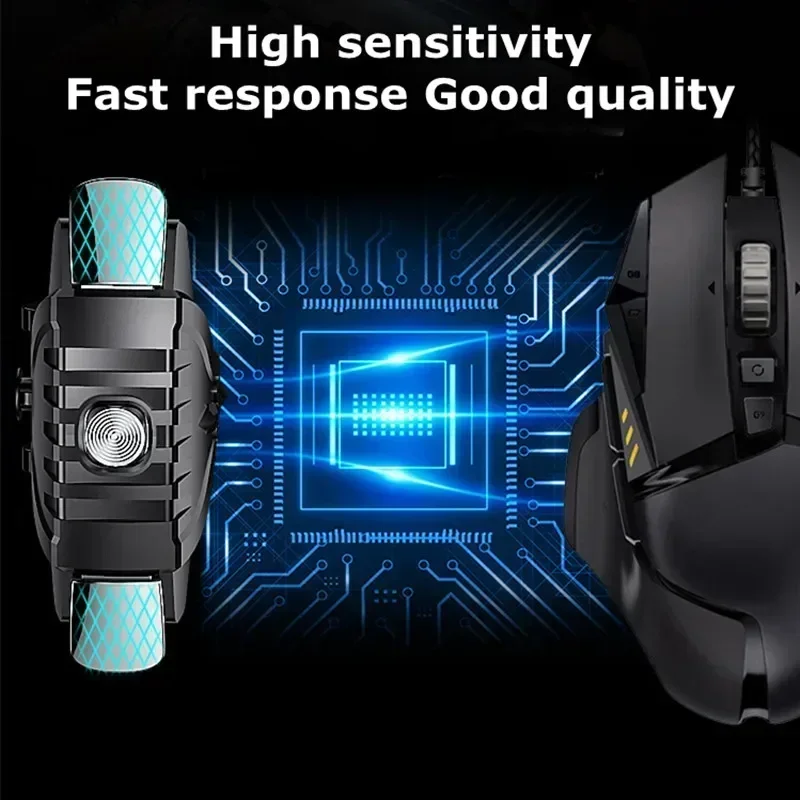 2pcs ABS Mobile Phone Gamepad  - огляд і ціна Gaming Accessories For Room