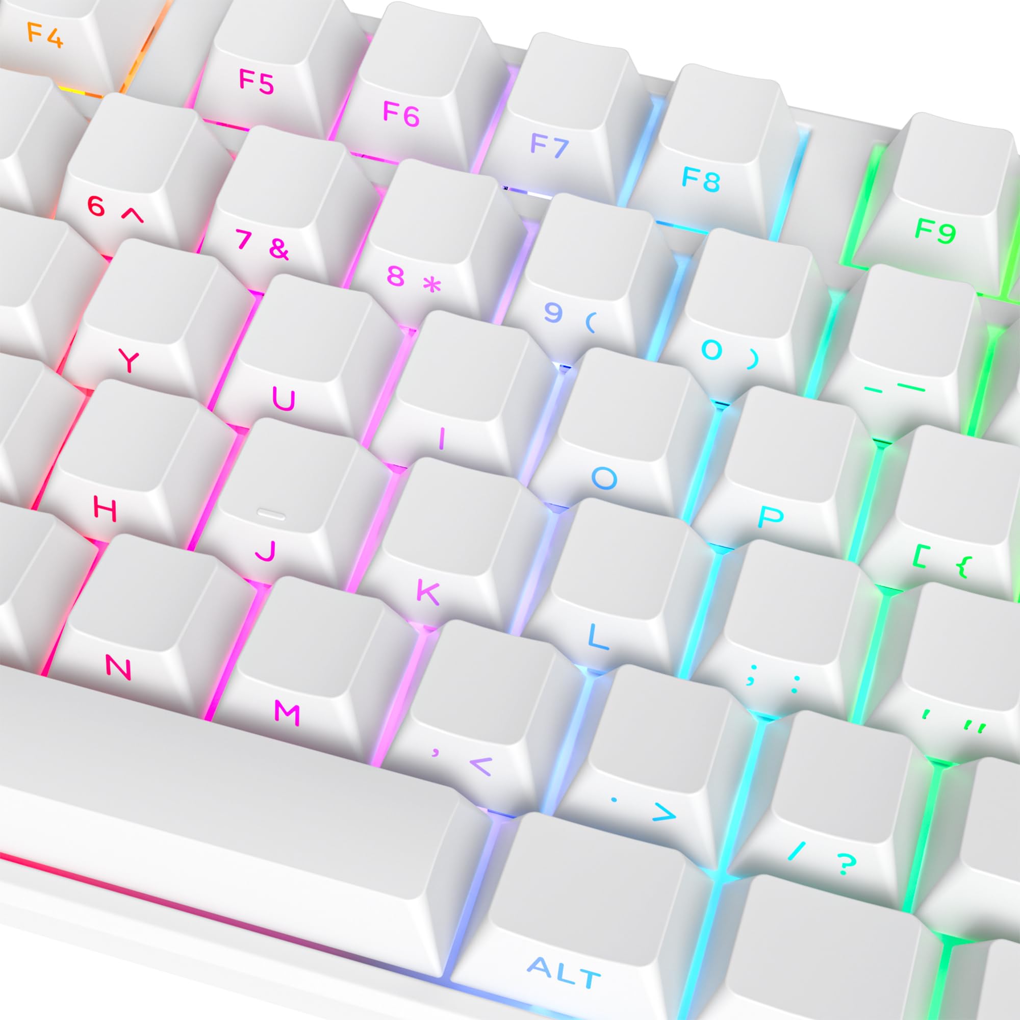 134 Keys Double Shot PBT Keyca - огляд і ціна Gaming Accessories Aesthetic